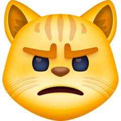 Angry Cat Emojis Meaning