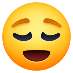 😌 Relaxed Face - Emojis Meaning